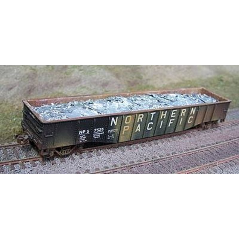 Scrap Aluminum Load for Athearn 50′ Mill Gondola