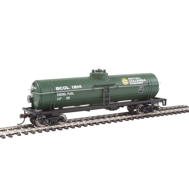 Tank Car Ready To Run British Columbia Railway