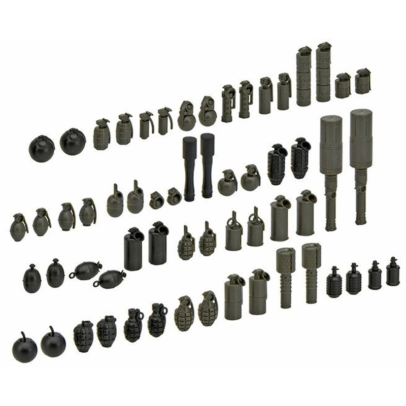 Tomytec Military Series 1/12 Little Armory LD046 Hand Grenade Set Plastic Model