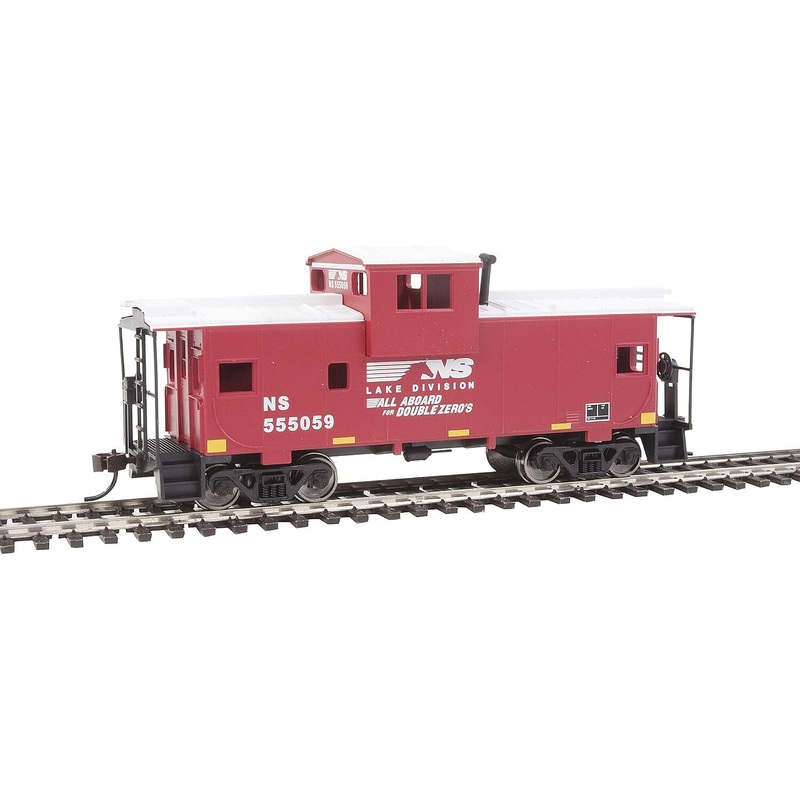 Wide Vision Caboose Norfolk Southern (Red, White)
