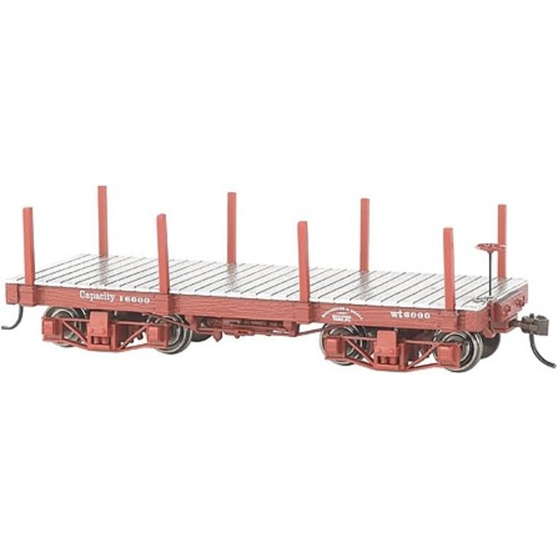 18′ Freight Painted/Unlettered Flat Car