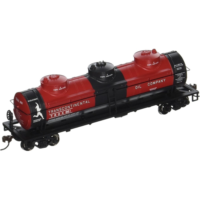 40′ 3-Dome Tank Transcontinental Oil #961