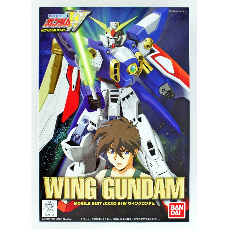 Bandai Gundam XXXG-01W Wing Gundam 1/144 Scale Kit