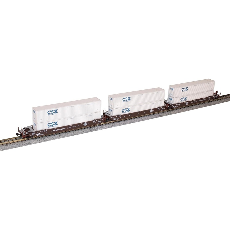 N BNSF MAXI-IV 3/PK W/CSX
