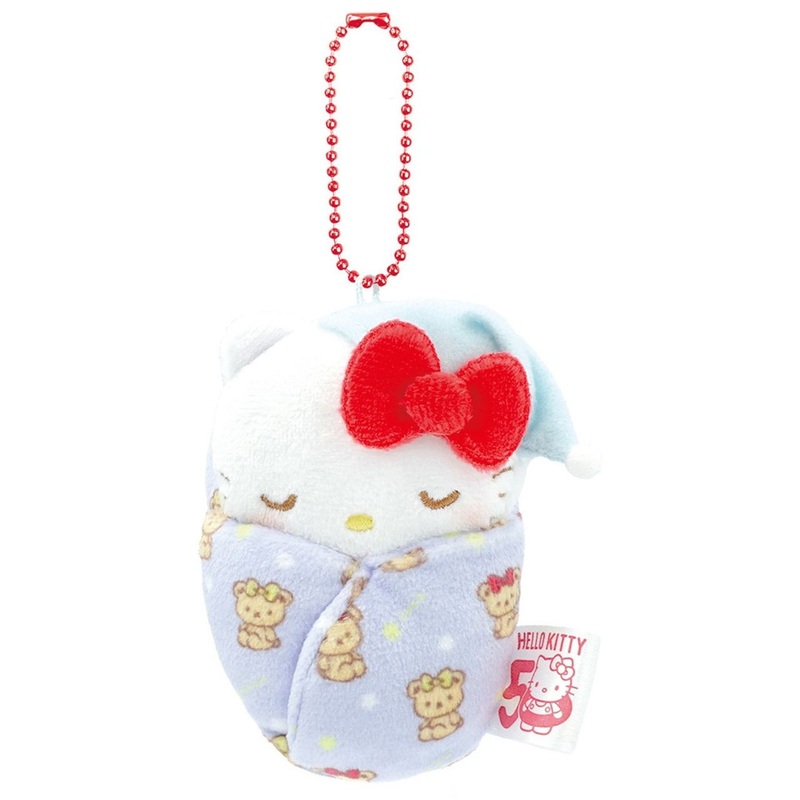 OST Sanrio Keychain Hello Kitty Swaddled (KT50th)