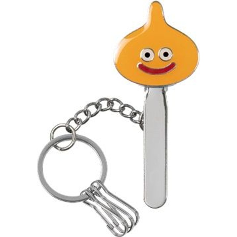 Square Enix Dragon Quest Smile Slime Keychain w/Clip She-slime