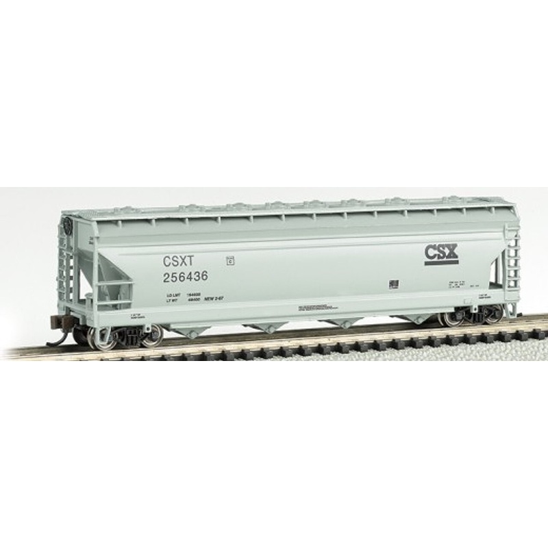 56′ 4-Bay Center-Flow Hopper CSX #256436