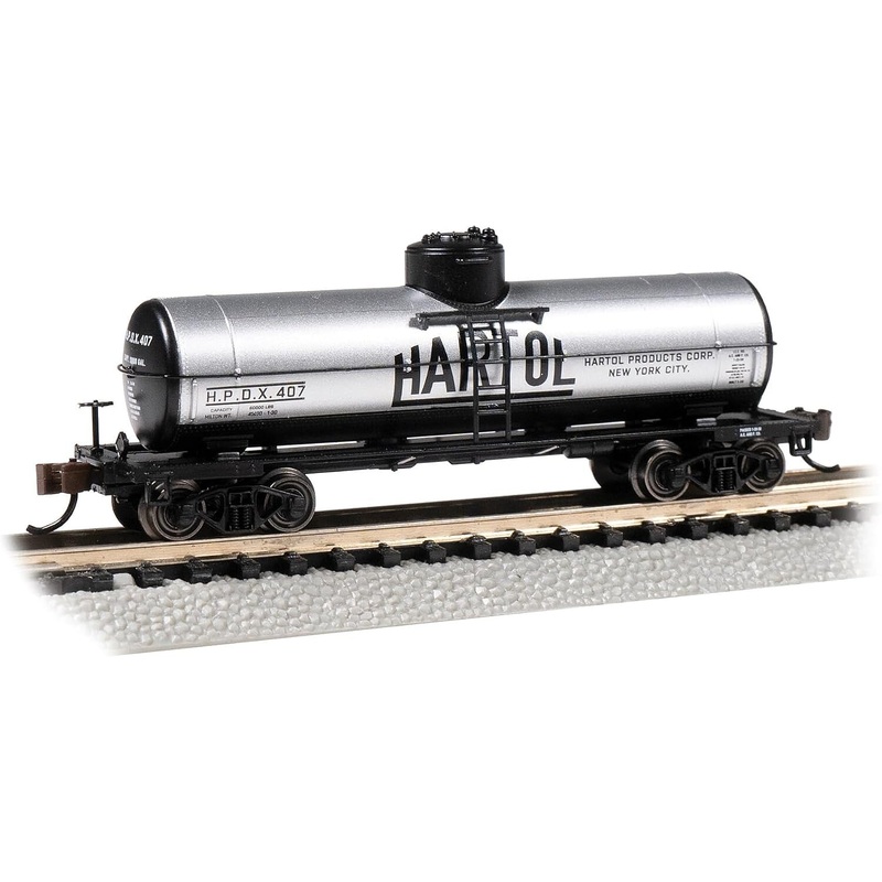 Acf 10,000 gallon Single Dome Tank Car Hartol #407