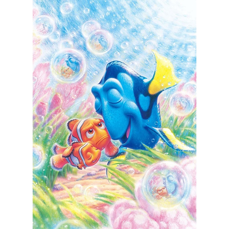 Tenyo Japan Jigsaw Puzzle D-500-481 Disney Finding Dory Nemo & Marlin (500 Pieces)