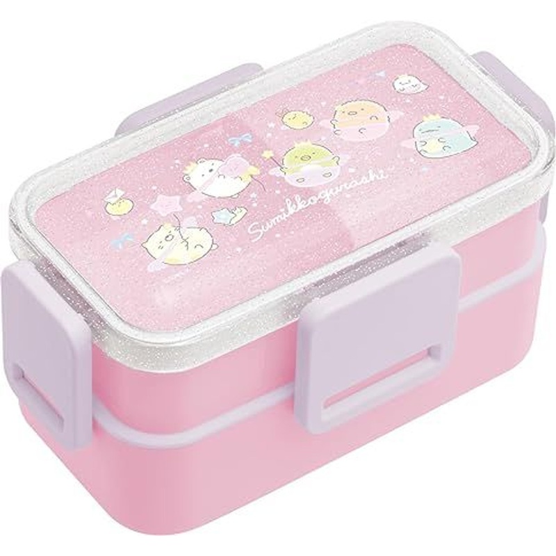 San-x Sumikko Gurashi Two-tiered Lunch Box with 4 Locks (Star Festival)