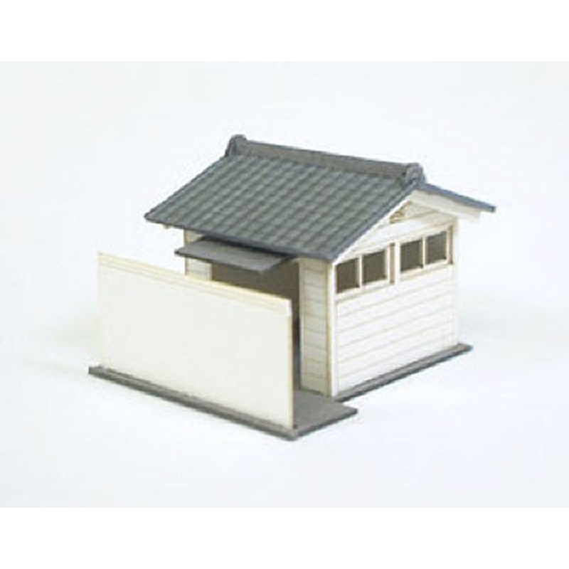 Sankei MP04-21 Public Toilet A 1/150 N Scale Paper Kits