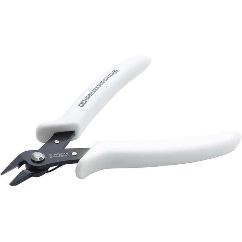 Tamiya Craft Tools Modeler’s Side Cutter Alpha (Nipper) White