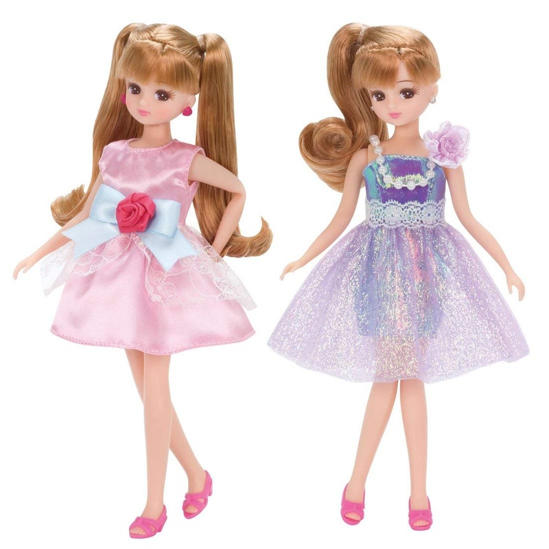 Takara Tomy Licca Dress LW-18 Shiney Party 2 Dress Set 118060
