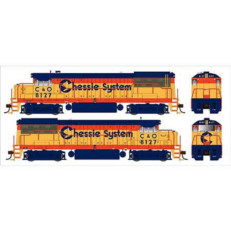 U25b Chessie C&O PH IIa #8127 DCC Ready