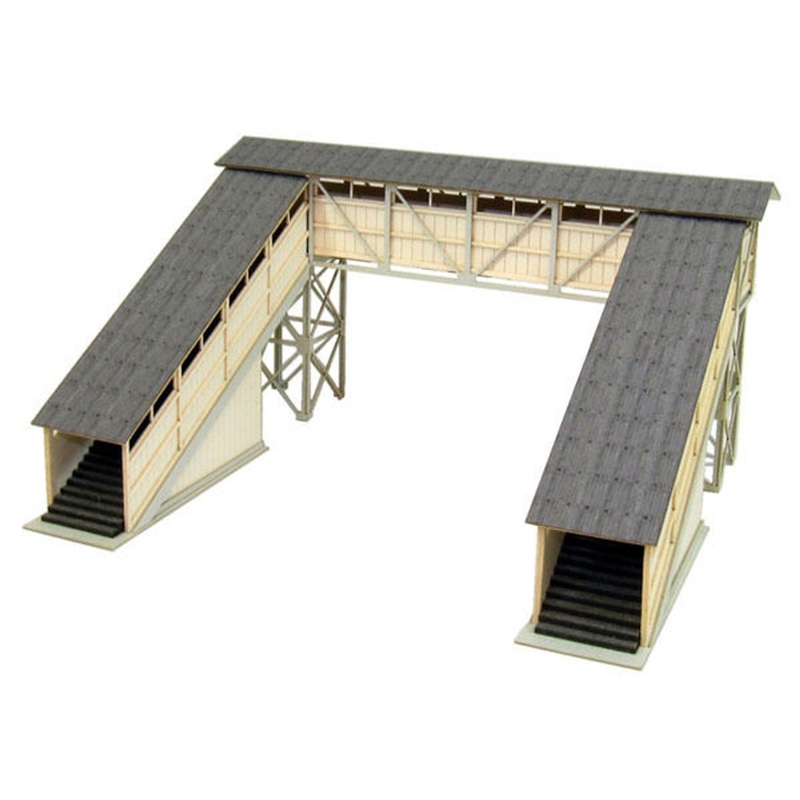 Sankei MP03-57 Overpass (Flyover) A 1/150 N Scale Paper Kits