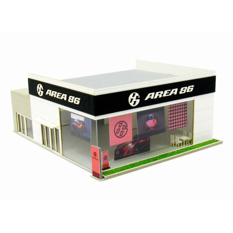 Sankei MP03-86 AREA 86 1/150 N Scale Paper Kits