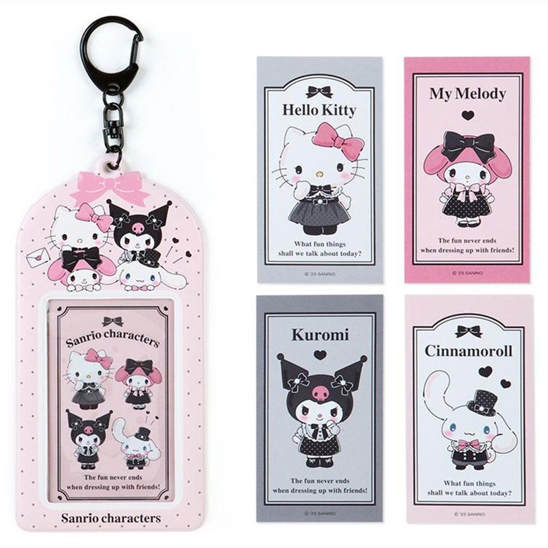 Sanrio Photo Keychain & Sticker Set