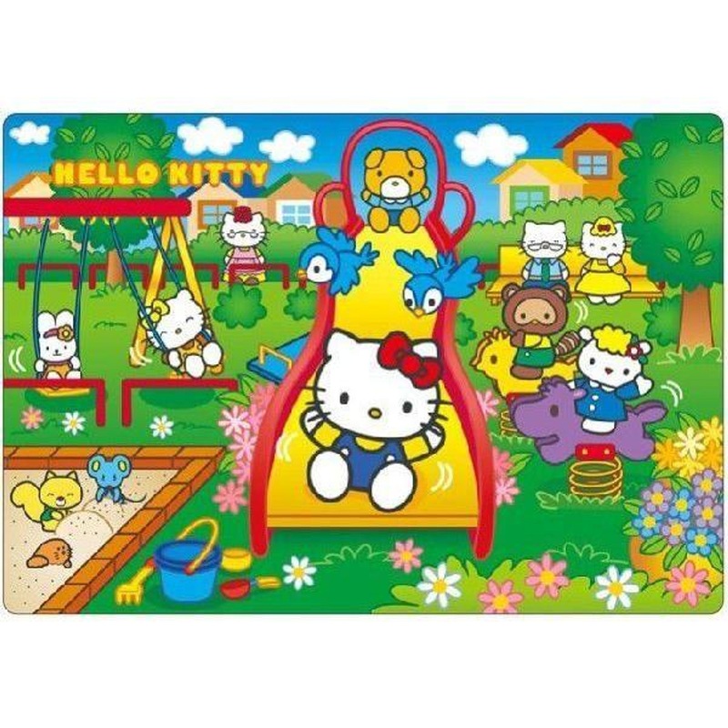Tenyo Jigsaw Puzzle Sanrio Hello Kitty Love’s Playground (40 Pieces)
