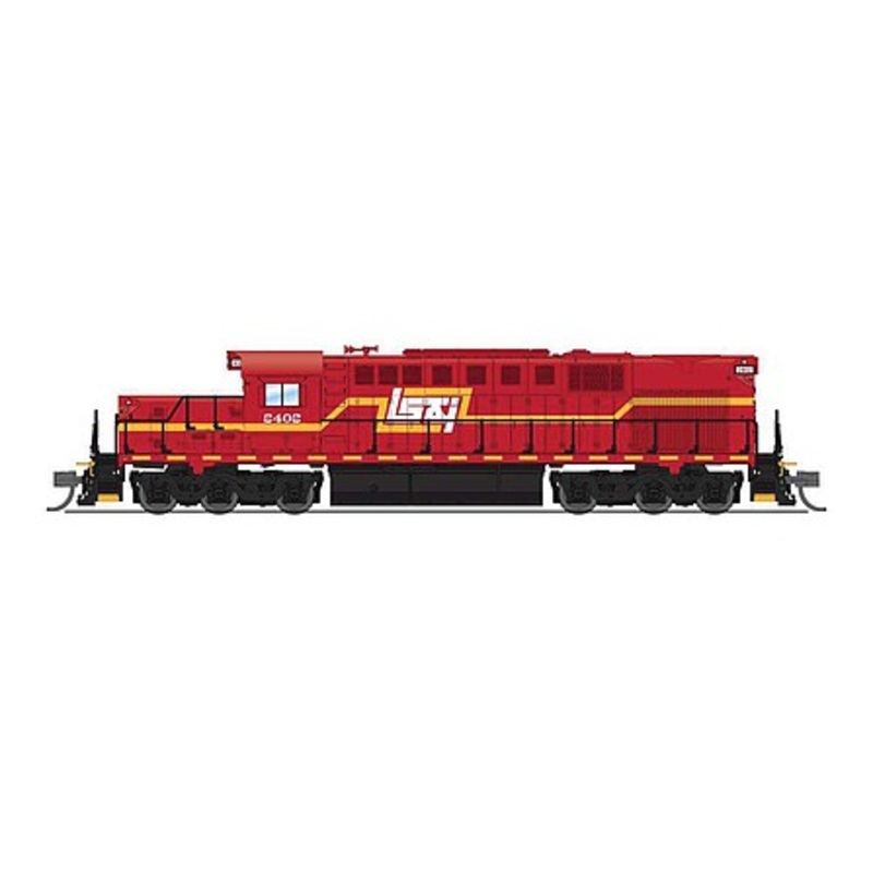 Alco RSD-15 LS&I #2402 Red, Yellow, and White