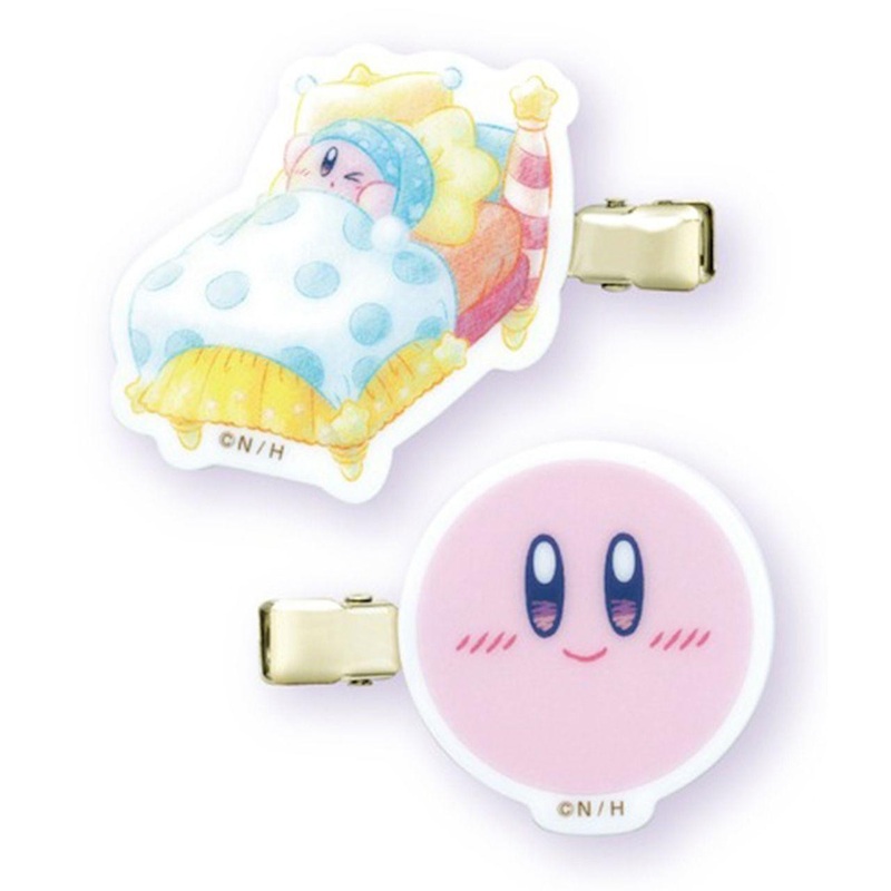 Ensky Kirby Hair Clip Waking Up