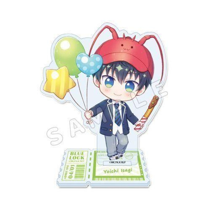 Seasonal-Plant’s Blue Lock Puchichoko Acrylic Stand Yoichi Isagi Amusement Park
