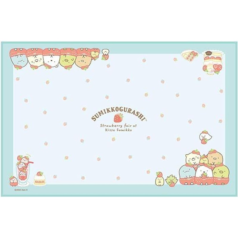 T’s Factory Sumikko Gurashi Lunch Cloth Strawberry Fair