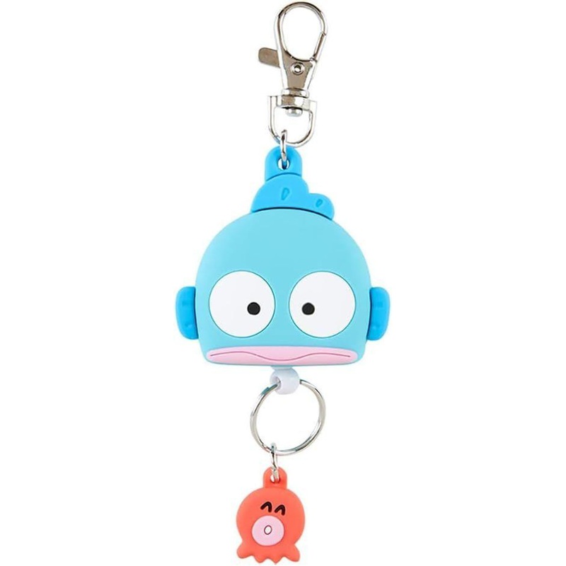 Sanrio Reel Keychain Hangyodon Face Design