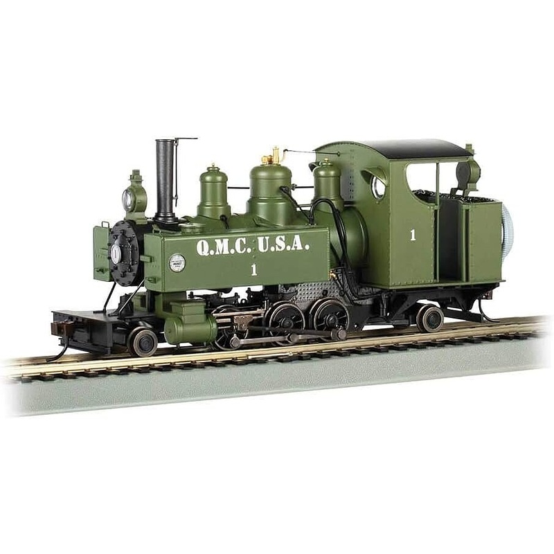 2-6-2T Baldwin U.S. Quartermaster Corps 1 On30 DCC