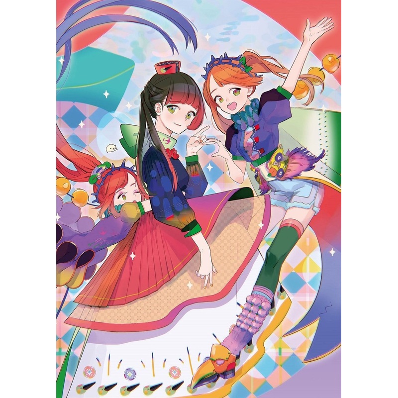 Epoch Jigsaw Puzzle 06-093 Toinana Colorful Girls (500 Pieces)