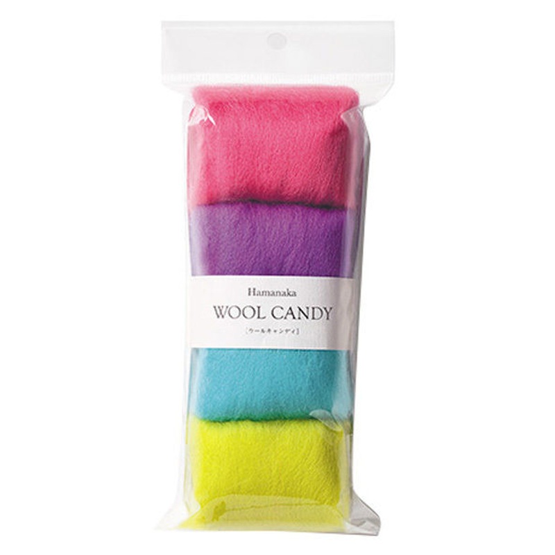 Hamanaka H441-120-13 Wool Candy 4 Color Set Teen Color