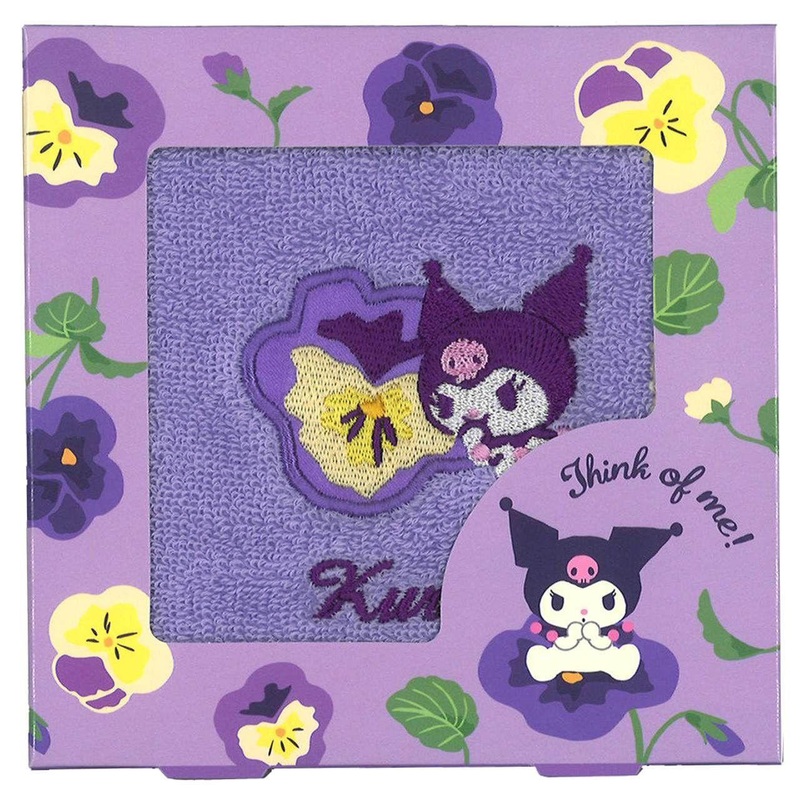 Sanrio Hand Towel Kuromi (Flower Series)