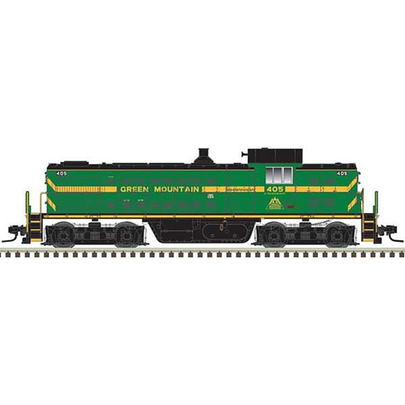 Alco RS1 Green Mountain 405 (green, yellow)