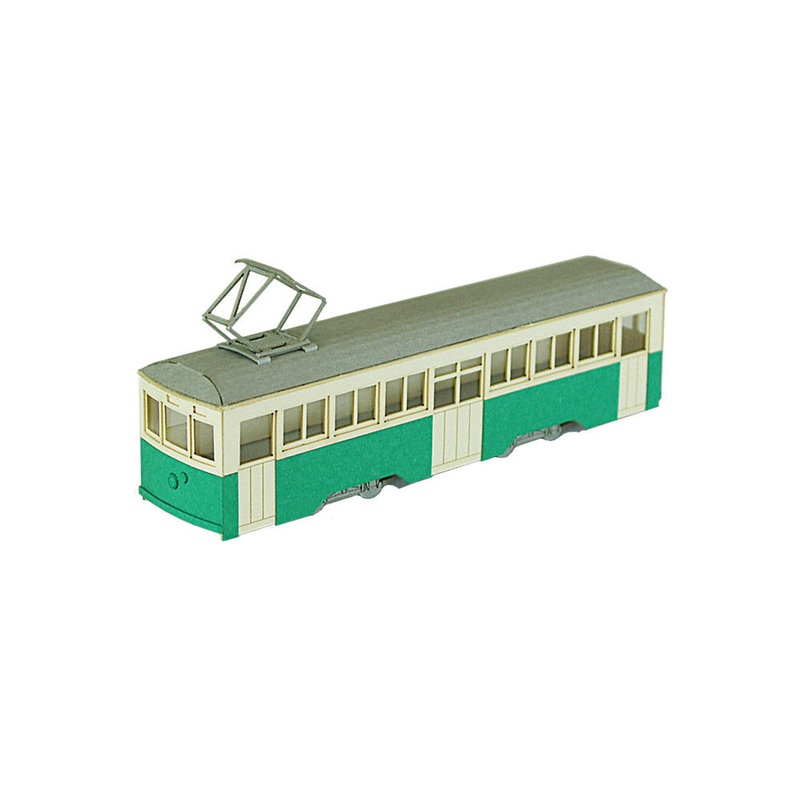 Sankei MP02-03 Nostalgic Train Series No.3 (1/150 N Scale) Paper Kits