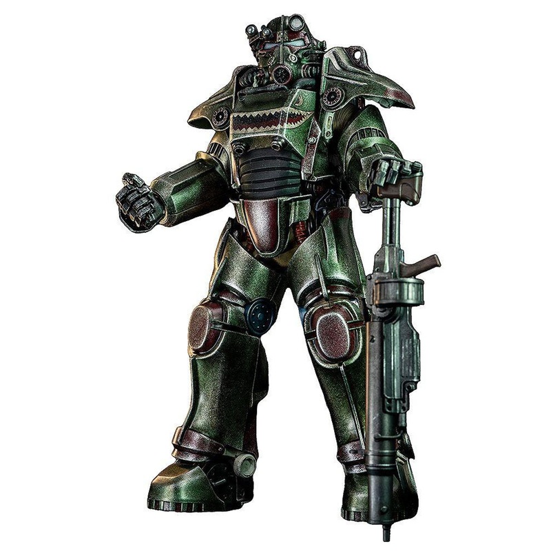 threezero Fallout T-45 Hot Rod Shark Power Armor 1/6 Figure (Fallout)