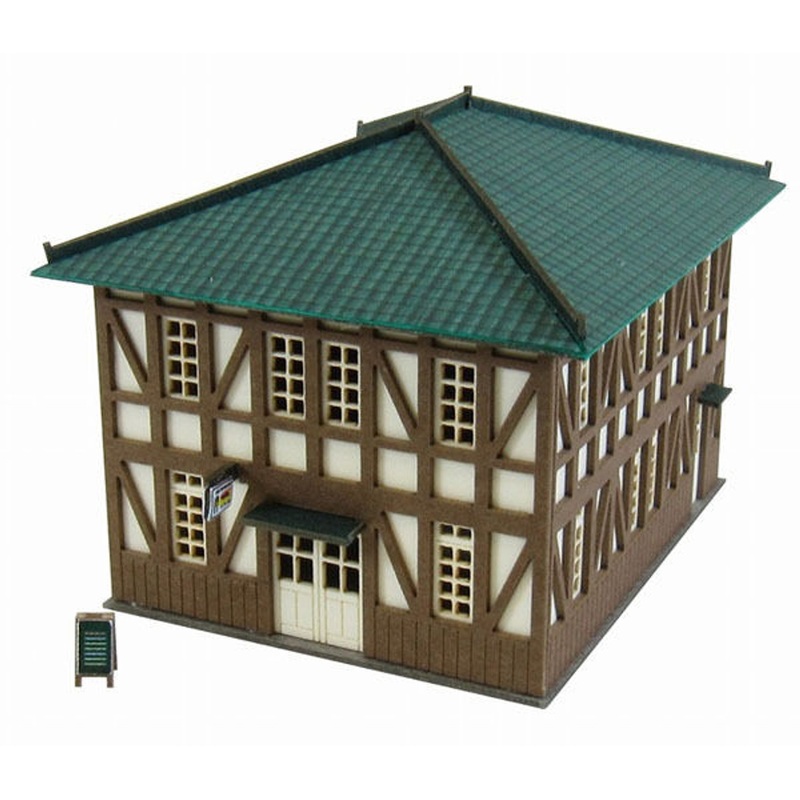Sankei MP01-116 Restaurant B 1/220 Z Scale Paper Kits