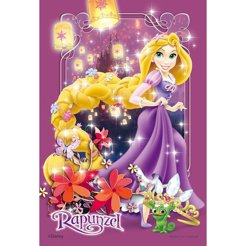 Yanoman Jigsaw Puzzle 99-456 Disney Tangled Rapunzel Magical Hair Princess (99 Small Pieces)