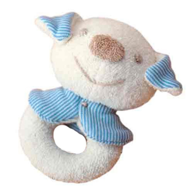 Hamanaka H434-503 Organic Cotton Handicraft Kit Baby Rattle Dog