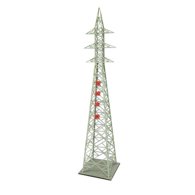 Sankei MP03-50 Steel Tower (Pylon) A 1/150 N Scale Paper Kits