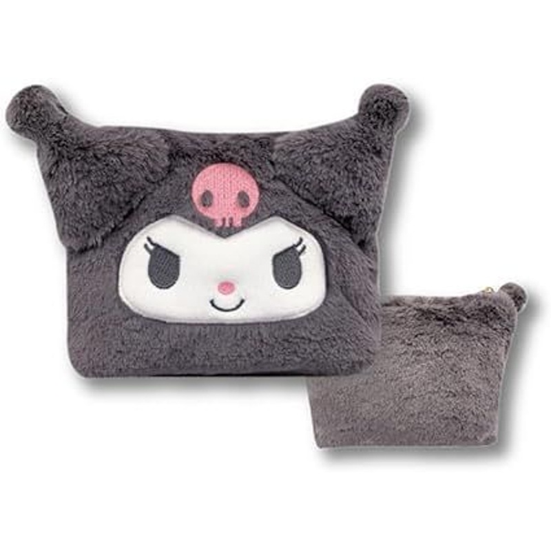 Hatakeyama Shoji Sanrio Fluffy Cosmetic Pouch Kuromi