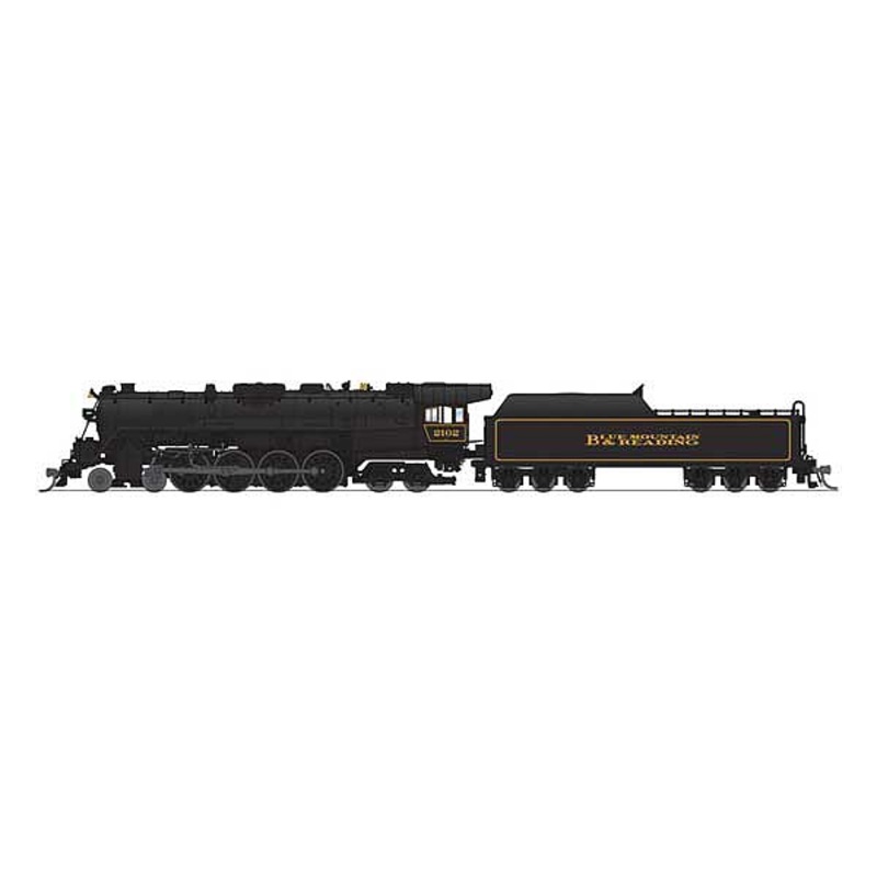 Reading T1 4-8-4 Blue Mountain & Reading #2102 DCC
