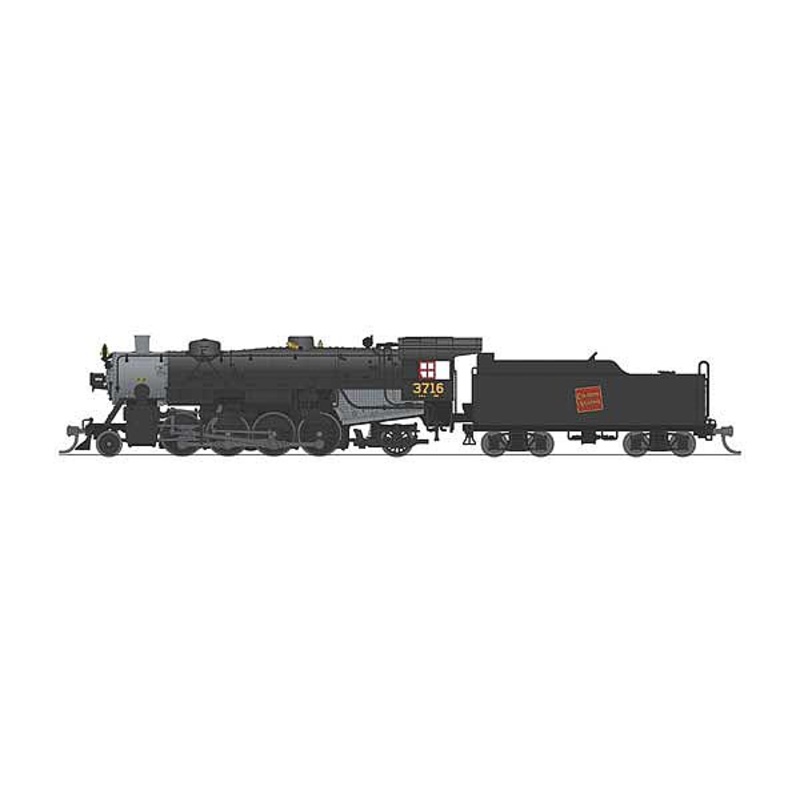 USRA 2-8-2 Light Mikado Canadian National #3716 DCC