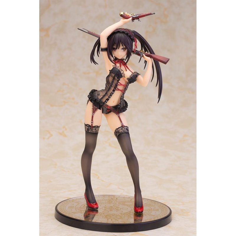 Alphamax Kurumi Tokisaki Lingerie Ver. Black Color 1/7 Figure (Date A Live Series)