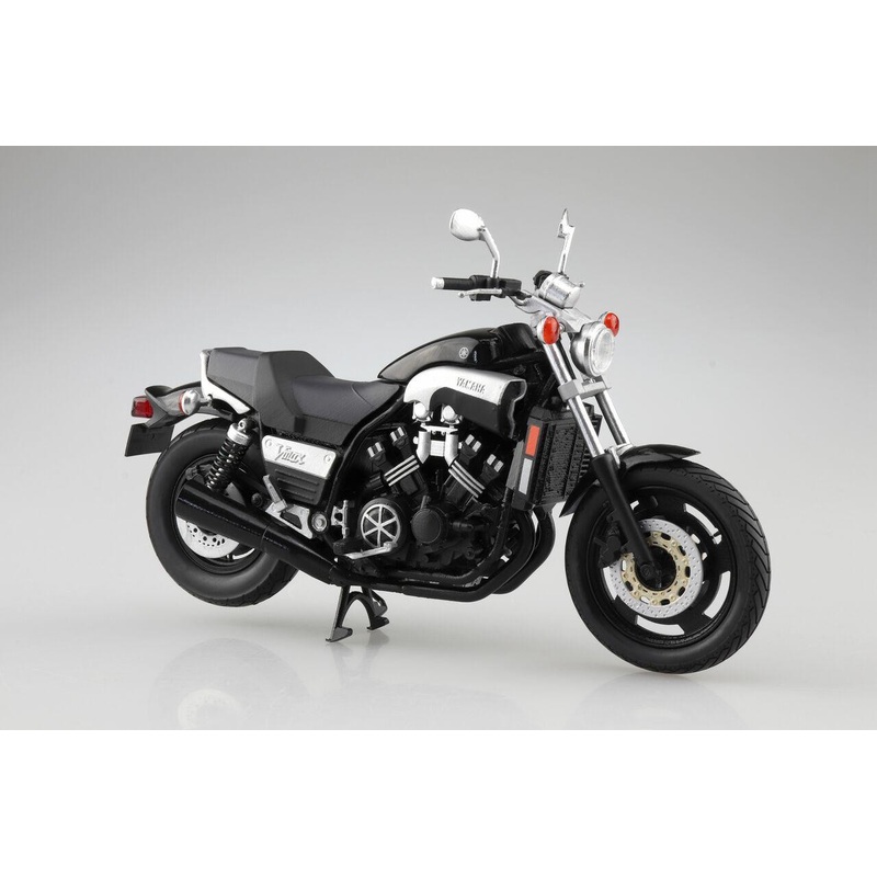 Aoshima 1/12 Yamaha Vmax Black2 Diecast Model