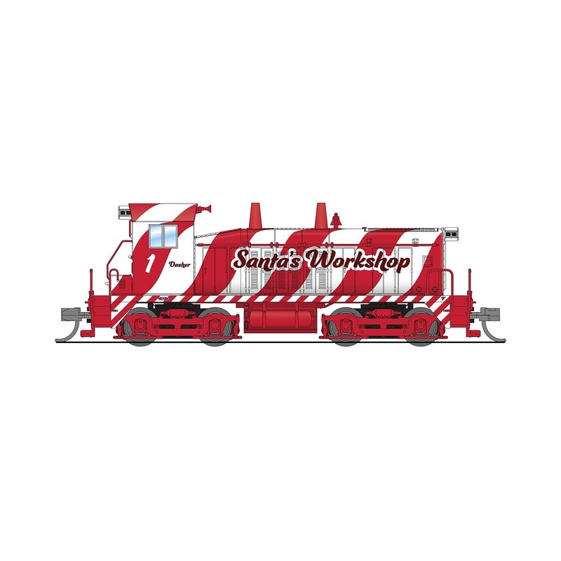 SW7 Switcher DC Santa 2 – N-Scale