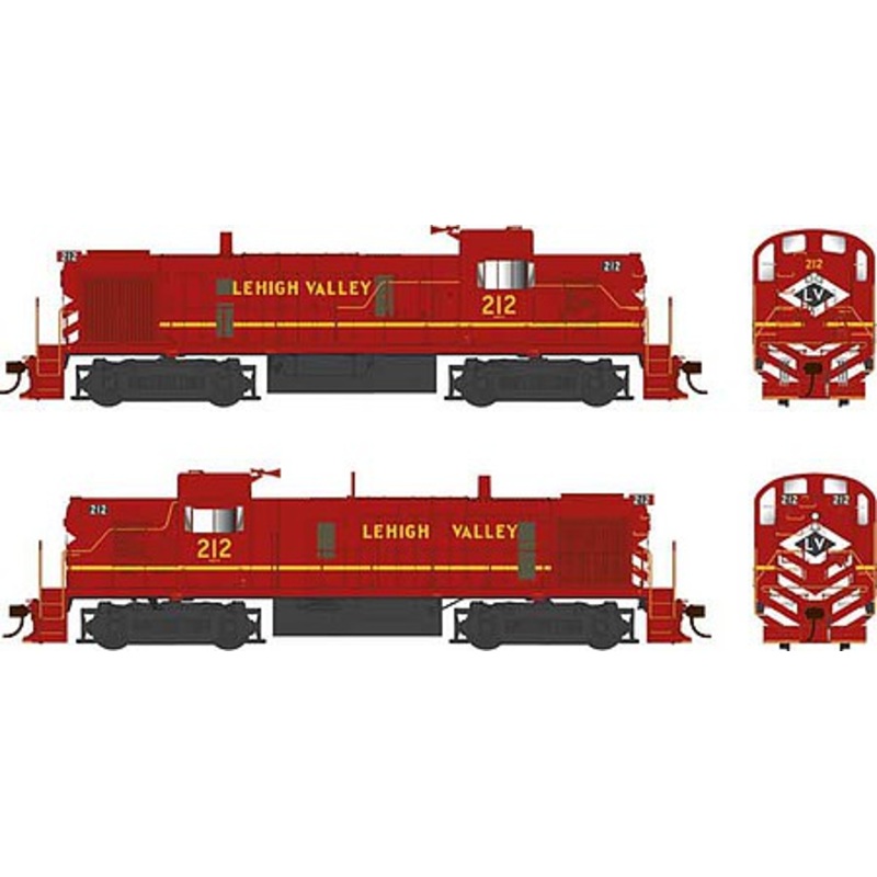 Alco RS3 Phase 3 Lehigh Valley #212 DCC