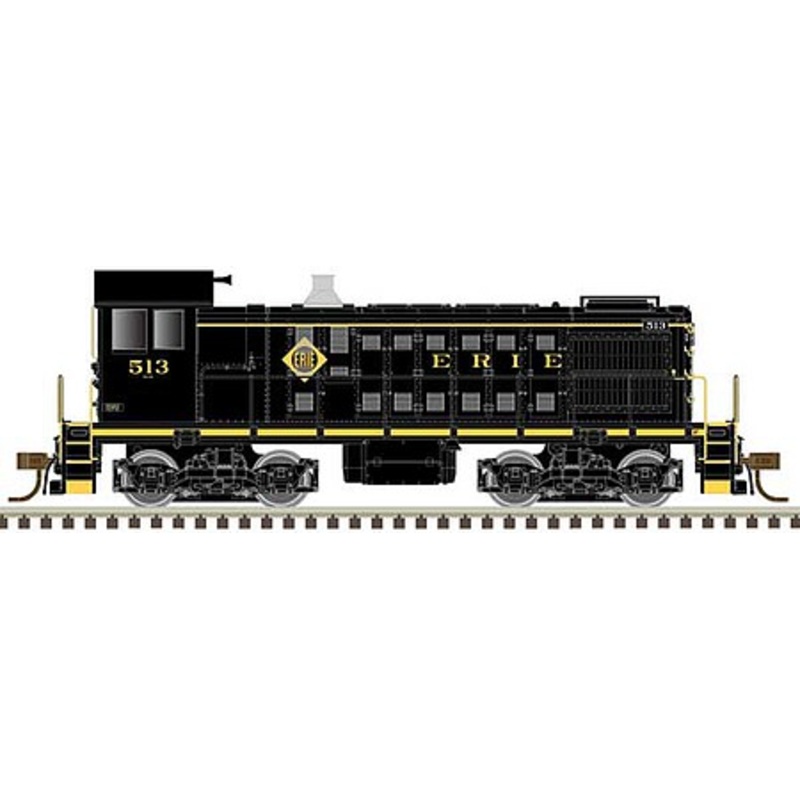 Alco S2 DCC Ready Erie 513 (black, yellow)