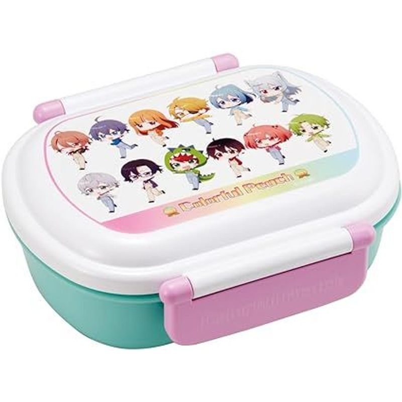 Skater Colorful Peach Lunch Box 360ml