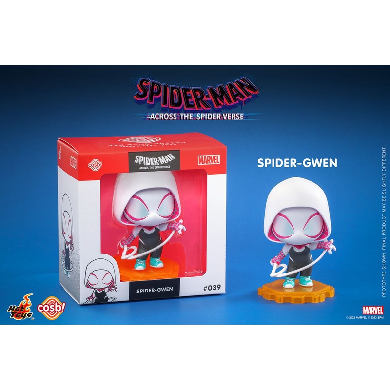 Hot Toys Cosbi Marvel Collection #039 Spider-Gwen Figure (Spider-Man: Across the Spider-Verse)