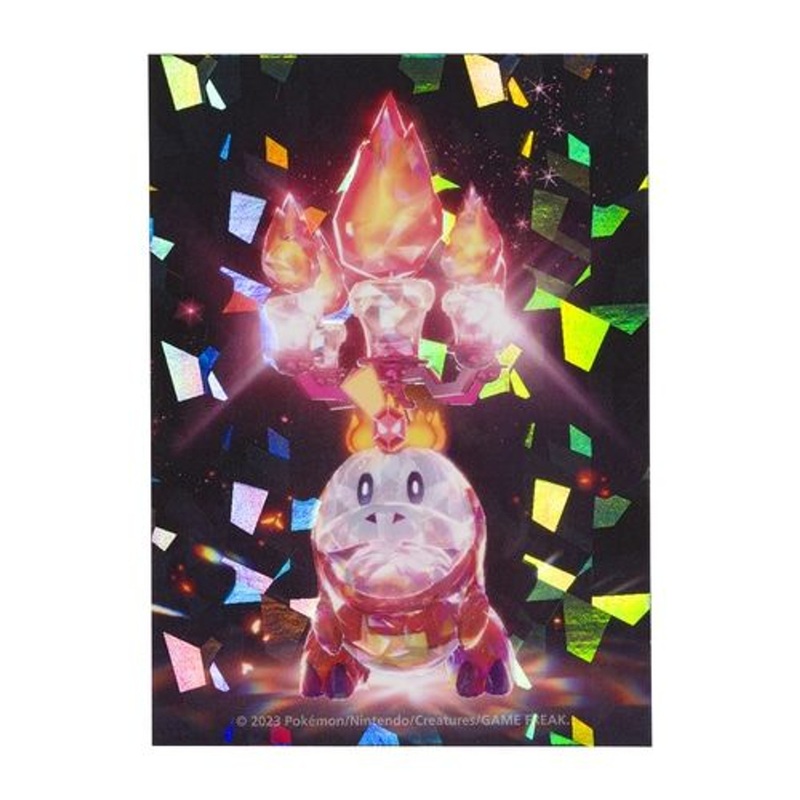 Pokemon Center Original Removable Sticker Fire Terastal – Fuecoco