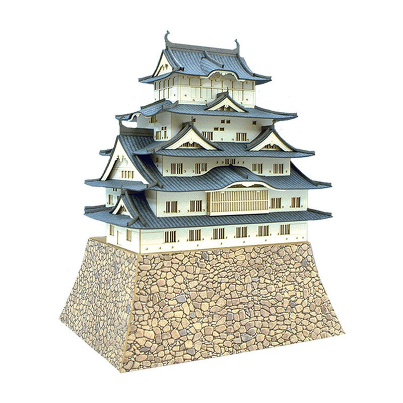 Sankei MK04-01 Himeji Castle 1/300 Scale Miniature Art Paper Kits